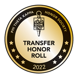 Transfer Honor Roll badge